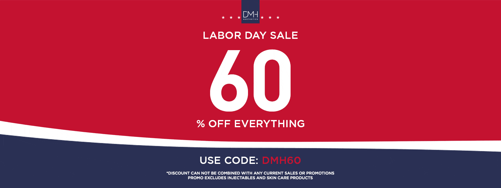 labordaysale DMH Aesthetics